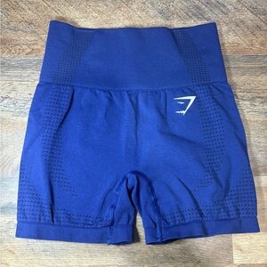 Blue  Gymshark Vital Shorts Sz XS
